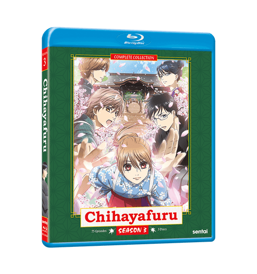Chihayafuru Season 3 Complete Collection Blu-ray Front Cover