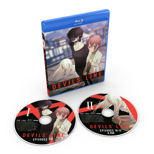 DEVILS' LINE Complete Collection Blu-ray Disc Spread