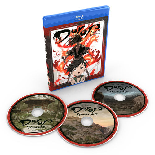 Dororo Complete Collection Blu-ray Disc Spread