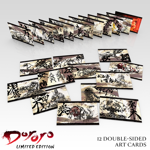 Dororo Premium Box Set Art Cards