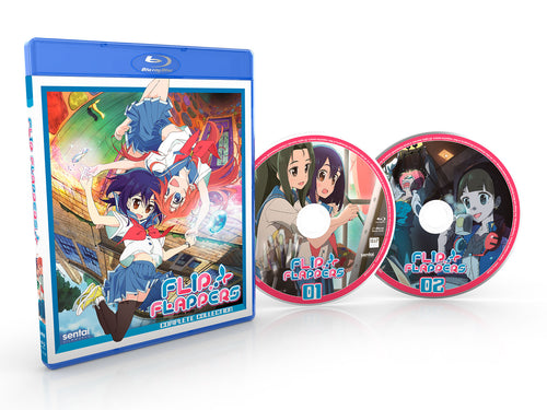 FLIP FLAPPERS! Complete Collection Blu-ray Disc Spread