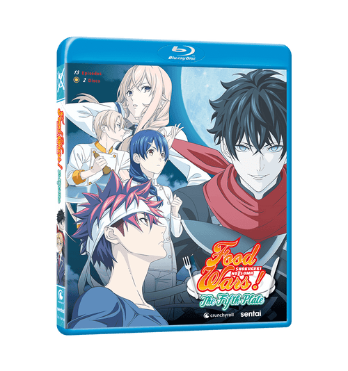 Food Wars! The Fifth Plate Complete Collection Blu-ray Front Cover