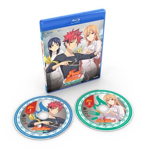 Food Wars! The Fourth Plate Complete Collection Blu-ray Disc Spread