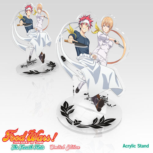 Food Wars! The Fourth Plate Premium Box Set Acrylic Stand