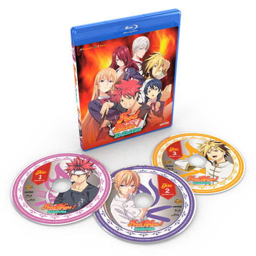 Food Wars! The Third Plate Complete Collection Blu-ray Back Cover