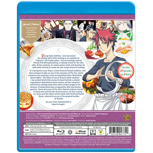 Food Wars! The Third Plate Complete Collection Blu-ray Disc Spread