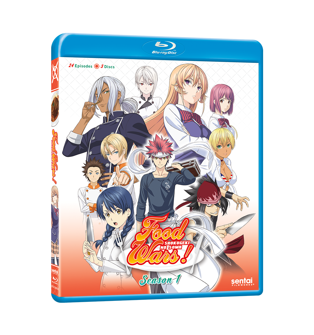 Blu-ray Disc Food Wars!: Shokugeki No Soma Sōma Yukihira Ultra Tower Anime  PNG - artwork, bluray disc, boruto naruto next generations, coo…