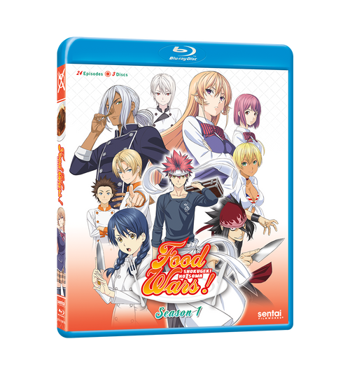 Food Wars! Complete Collection Blu-ray Front Cover