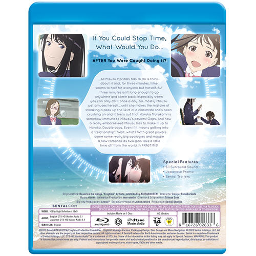 Fragtime Blu-ray Back Cover