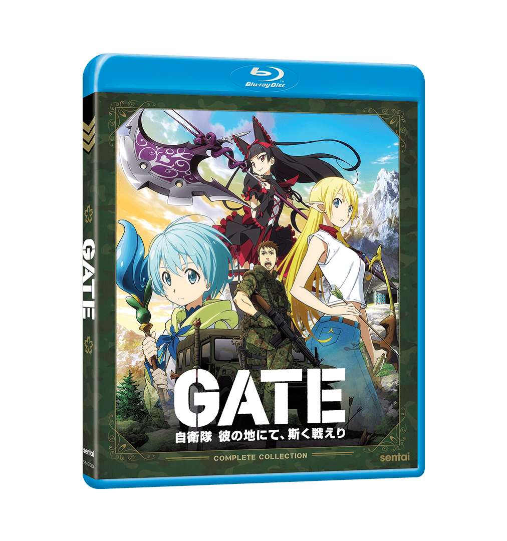 GATE Anime Blu-ray Complete Collection 1-24 JSDF ENGLISH DUB Region A NEW  SEALED