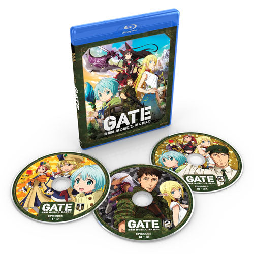GATE Complete Collection Blu-ray Disc Spread