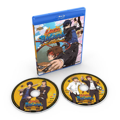 Gakuen Basara: Samurai High School Complete Collection Blu-ray Disc Spread