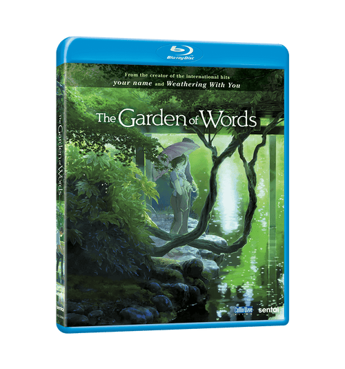 Garden of Words, The Blu-ray Front Cover