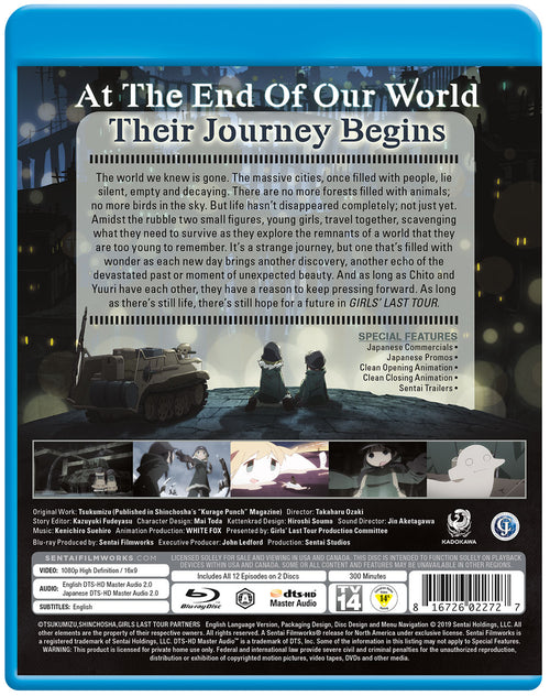Girls' Last Tour Complete Collection Blu-ray Back Cover