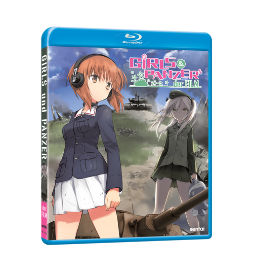 Girls und Panzer der Film Blu-ray Front Cover