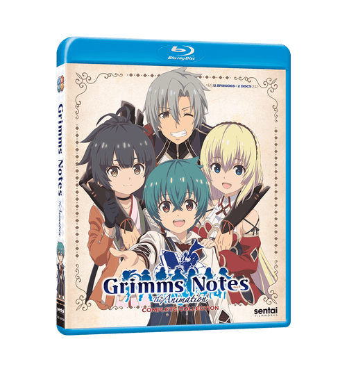 Grimms Notes the Animation Complete Collection Blu-ray Front Cover