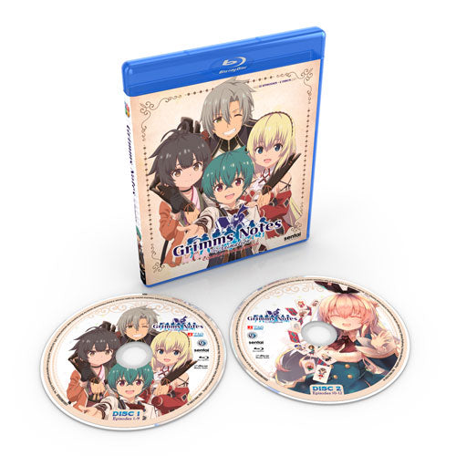 Grimms Notes the Animation Complete Collection Blu-ray Disc Spread