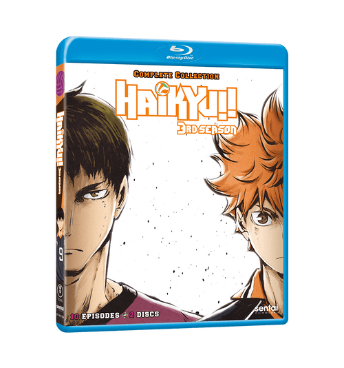 Haikyu!! Season 3 Complete Collection Blu-ray Front Cover