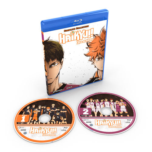 Haikyu!! Season 3 Complete Collection Blu-ray Disc Spread
