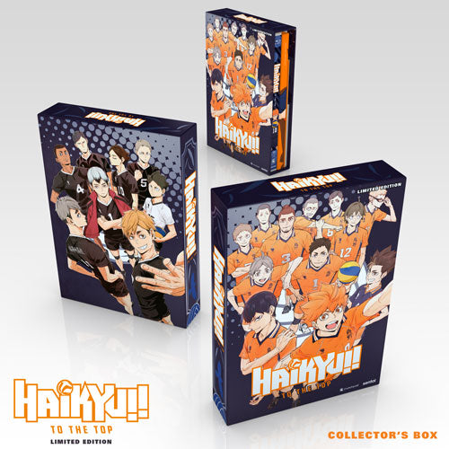 Haikyu!! Season 4 To the Top Premium Box Set Blu-ray
