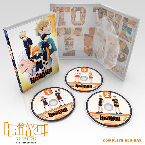 Nishinoya Yuu - Haikyuu!! Season 4 Blu-ray and DVD volumes