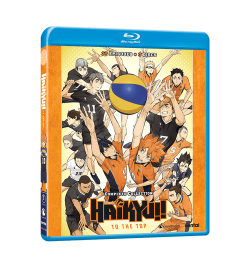 Haikyu!! To the Top (Season 4) Complete Collection Blu-ray Disc Spread