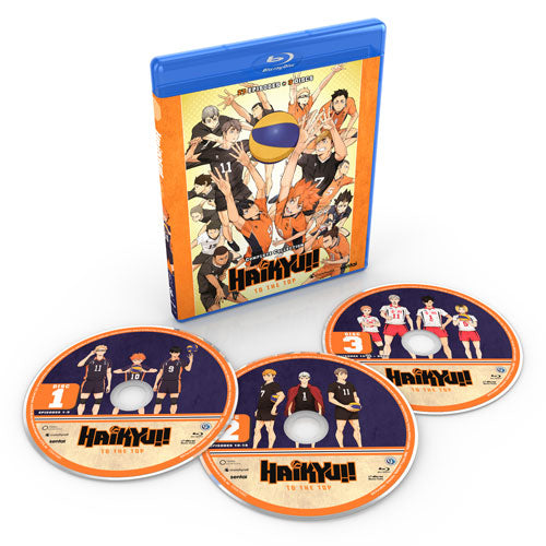 Haikyu!! To the Top (Season 4) Complete Collection Blu-ray Back Cover