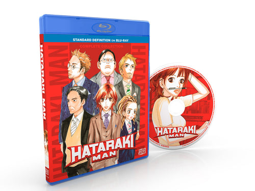 HATARAKI MAN Complete Collection SD Blu-ray Disc Spread