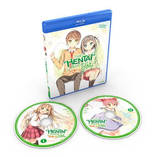 The Hentai Prince & the Stony Cat (Season 1) Complete Collection Blu-ray Disc Spread