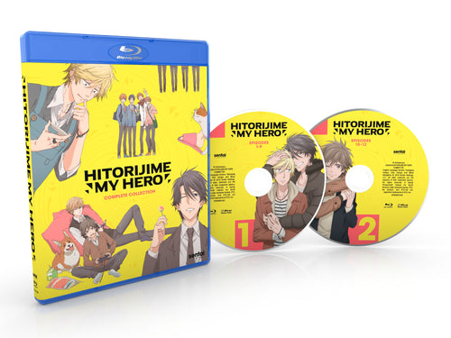 Hitorijime My Hero Complete Collection Blu-ray Disc Spread