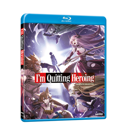 I'm Quitting Heroing Complete Collection Blu-ray Front Cover