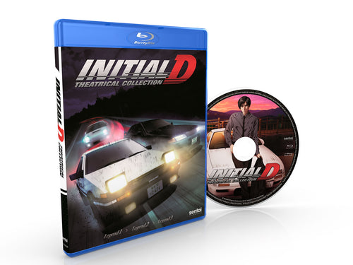 Initial D Legend Theatrical Collection Blu-ray Disc Spread