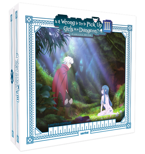 Is It Wrong to Try to Pick Up Girls in a Dungeon? III Premium Box Set Blu-ray