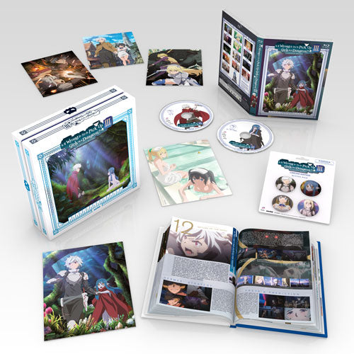 Is It Wrong to Try to Pick Up Girls in a Dungeon? III Premium Box Set Blu-ray Scene