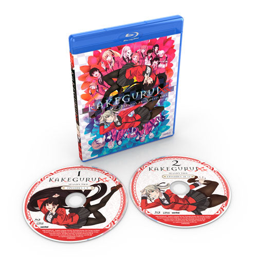 KAKEGURUI XX (Season 2) Complete Collection Blu-ray Disc Spread