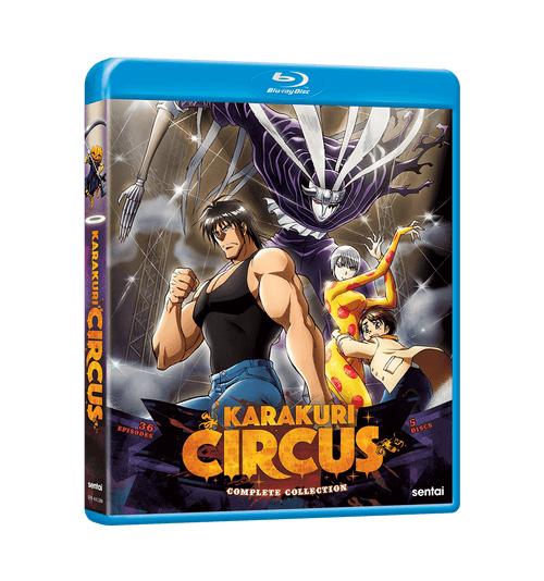 Karakuri Circus Seasons 1-3 Complete Collection Blu-ray Front Cover