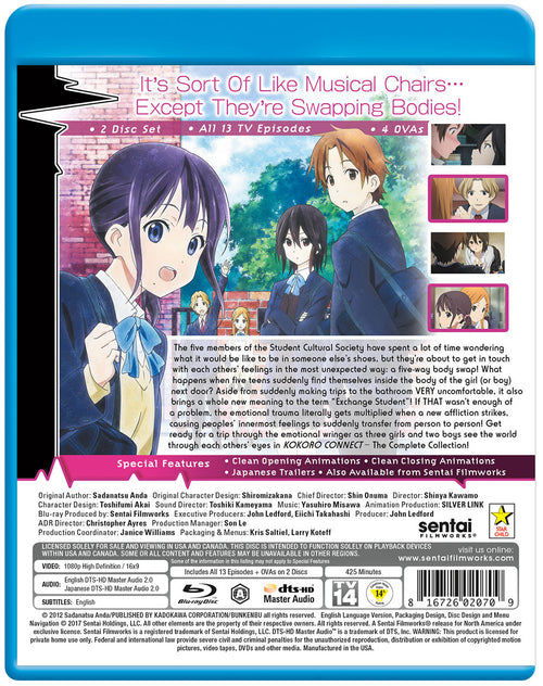Kokoro Connect, Complete TV Series - Anime Review