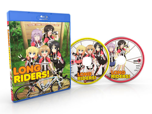 Long Riders! Complete Collection Blu-ray Disc Spread