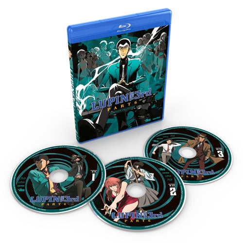 Lupin the 3rd - Part 6 Complete Collection Blu-ray Disc Spread
