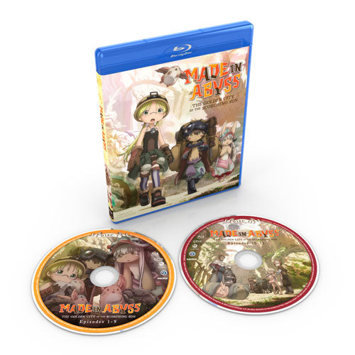 MADE IN ABYSS: The Golden City of the Scorching Sun Complete Collection Blu-ray Disc Spread