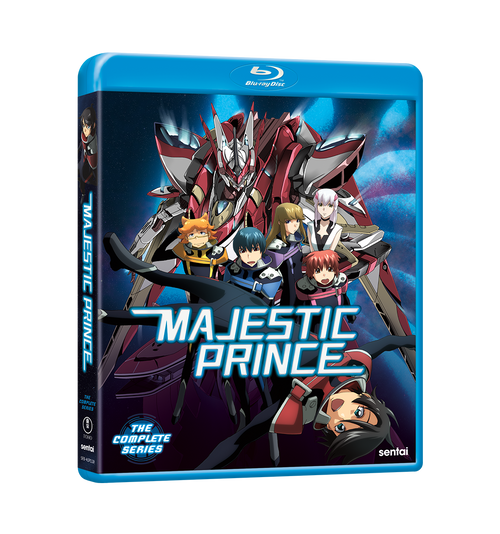 Majestic Prince Complete Series Blu-ray Front Cover