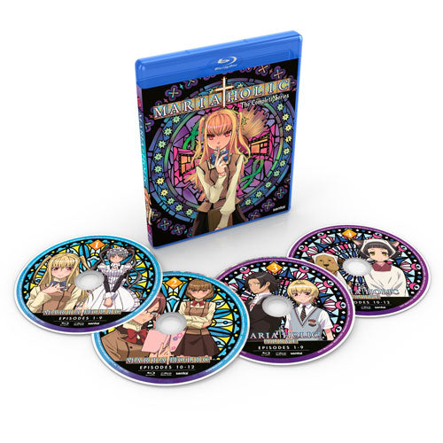 Maria Holic (Seasons 1 & 2) Complete Series Blu-ray Disc Spread