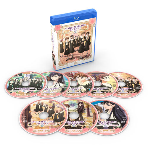 Maria Watches Over Us Complete Collection Blu-ray Disc Spread