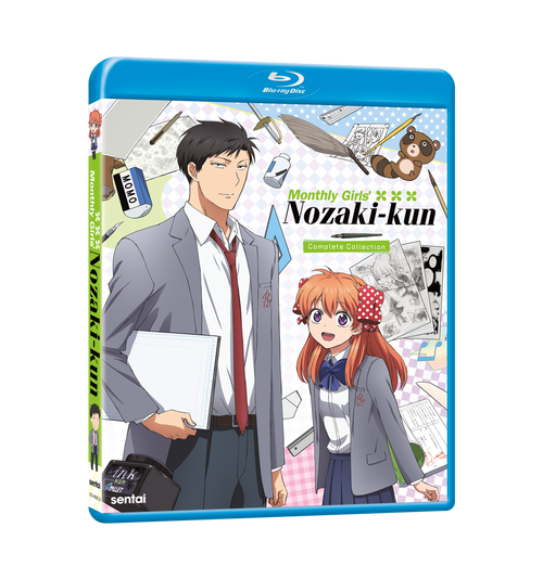 Monthly Girls' Nozaki-kun Complete Collection Blu-ray Front Cover