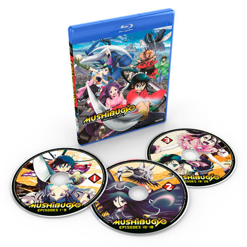 Mushibugyo TV Collection Blu-ray Disc Spread