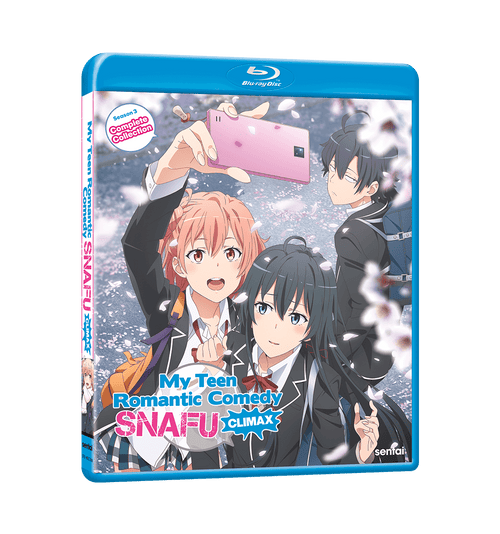 My Teen Romantic Comedy SNAFU Climax (Season 3) Complete Collection Blu-ray Front Cover