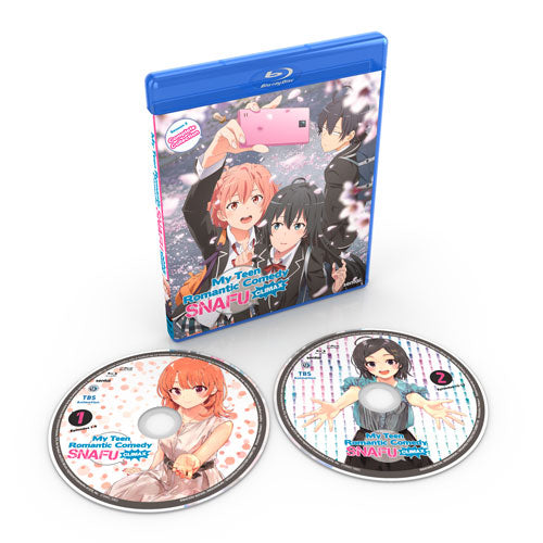 My Teen Romantic Comedy SNAFU Climax (Season 3) Complete Collection Blu-ray Disc Spread