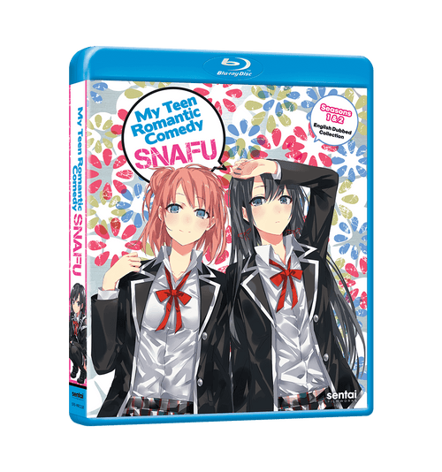 My Teen Romantic Comedy SNAFU Seasons 1 & 2 Complete Collection Blu-ray Front Cover