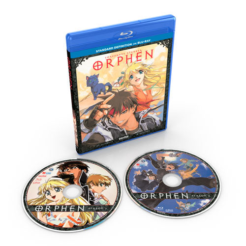 Orphen Complete Collection SD Blu-ray Disc Spread