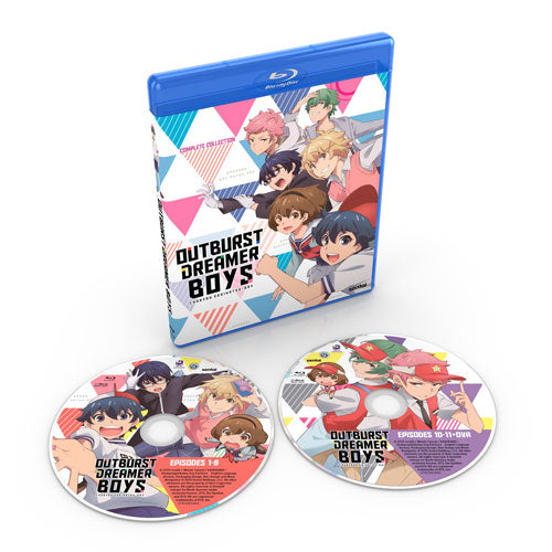 Outburst Dreamer Boys Complete Collection Blu-ray Disc Spread